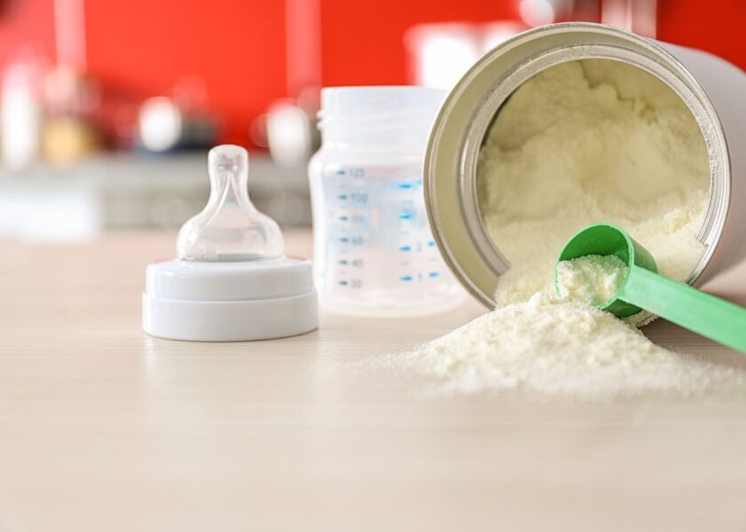 baby brezza formula setting