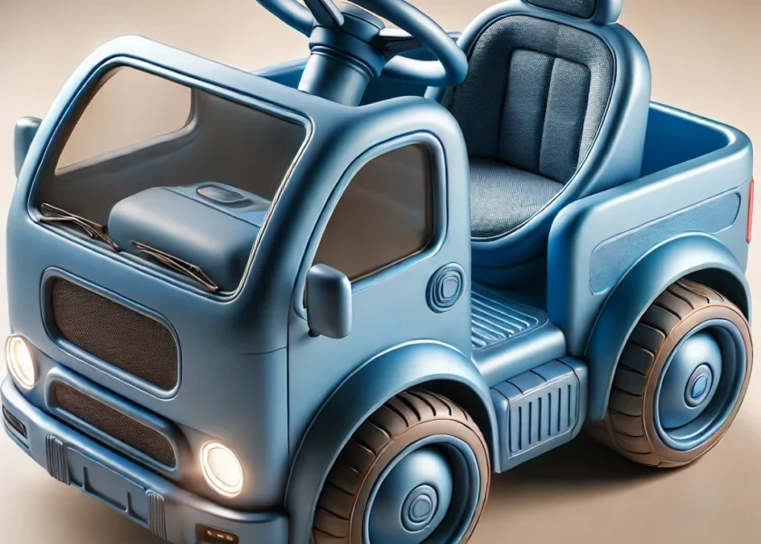 baby blue car
