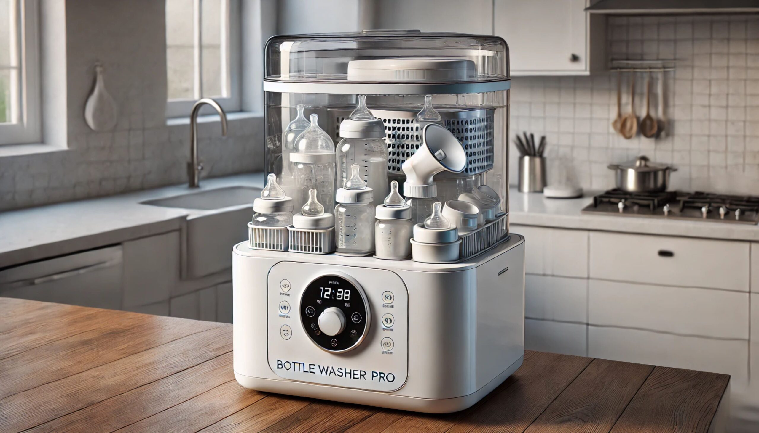 baby brezza bottle washer